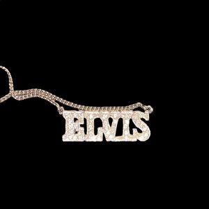 ELVIS Rhinestone Pendant
